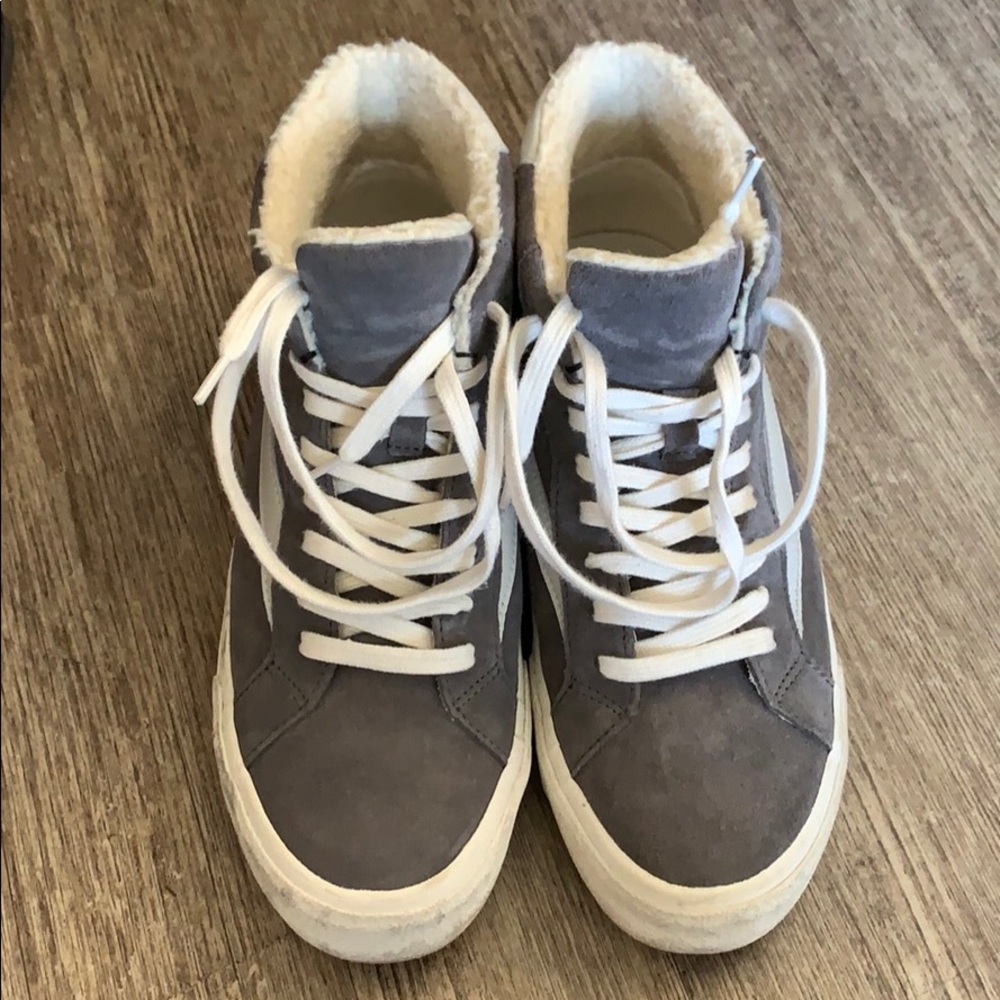Madewell shearling lining Sidewalk Sneaker